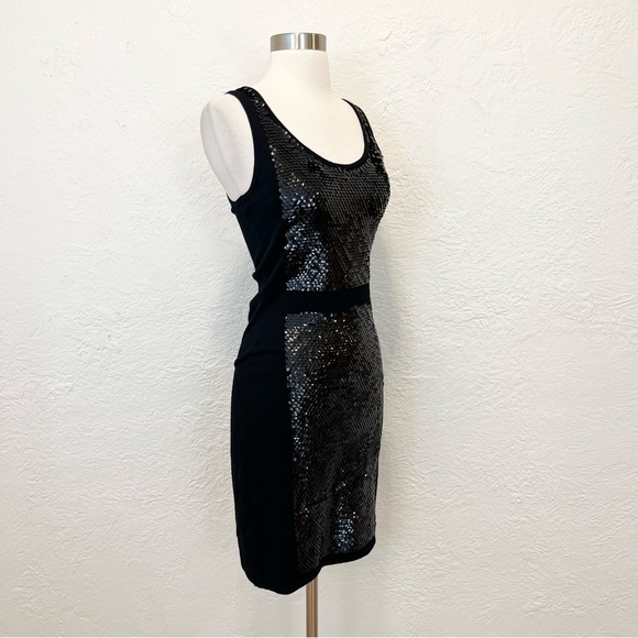 Yoana Baraschi Black Knit Dress Sequins XS Extra Small - Picture 9 of 11